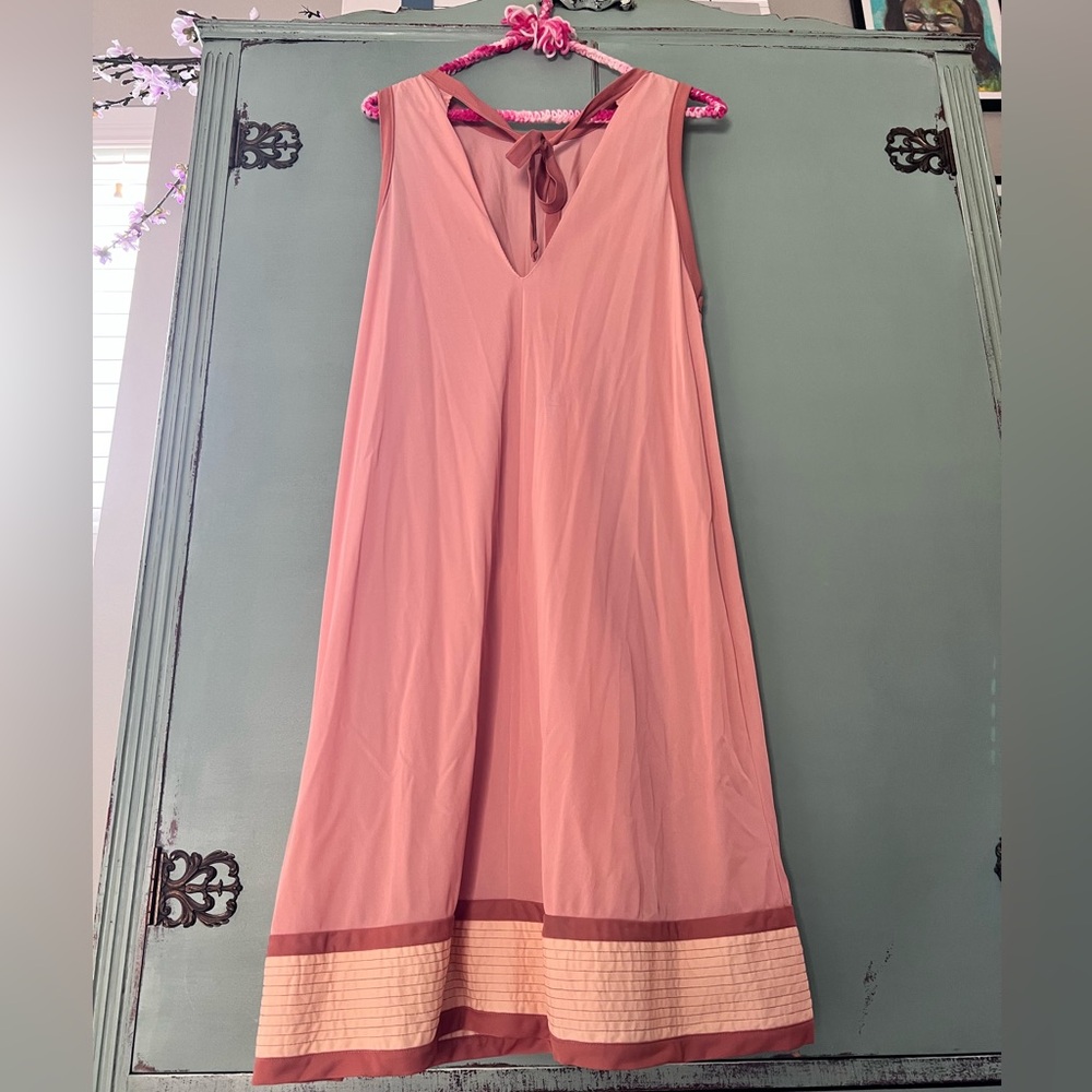 Vintage Formfit Rogers blush chemise night dress